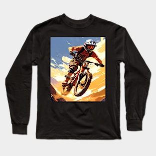 Mountain Bike Stunt Jump, Sport Long Sleeve T-Shirt